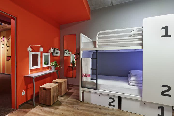 Generator Hostel Berlin Mitte - Zimmerbeispiel